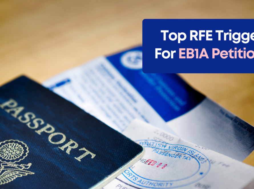 RFE triggers for EB1A petitions