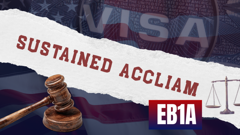 Sustained Acclaim EB1A