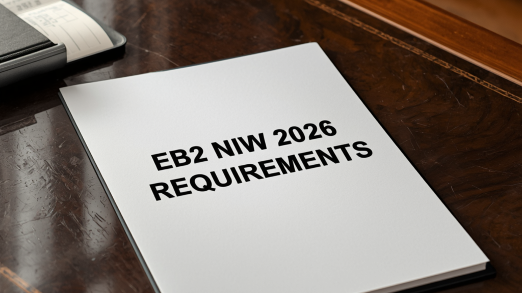 EB2 NIW 2026 Requirements