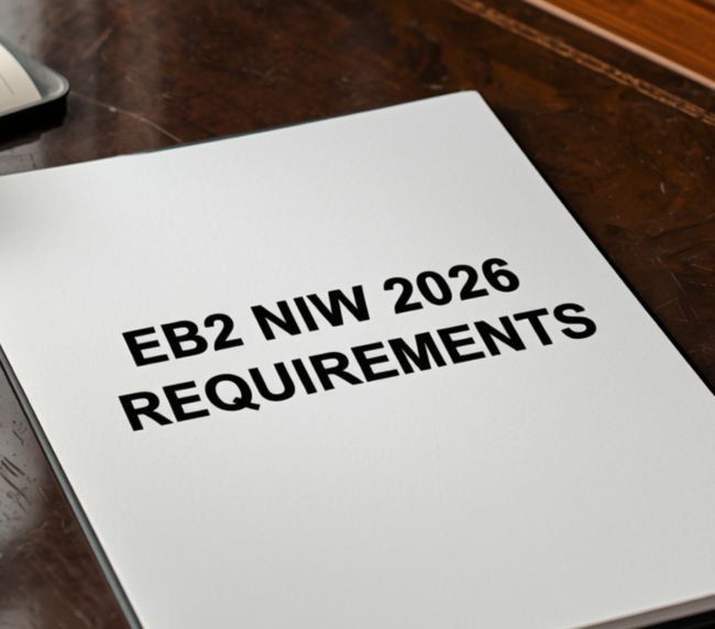 EB2 NIW 2026 Requirements
