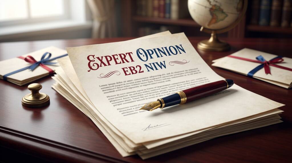 EB2 NIW expert opinion letter