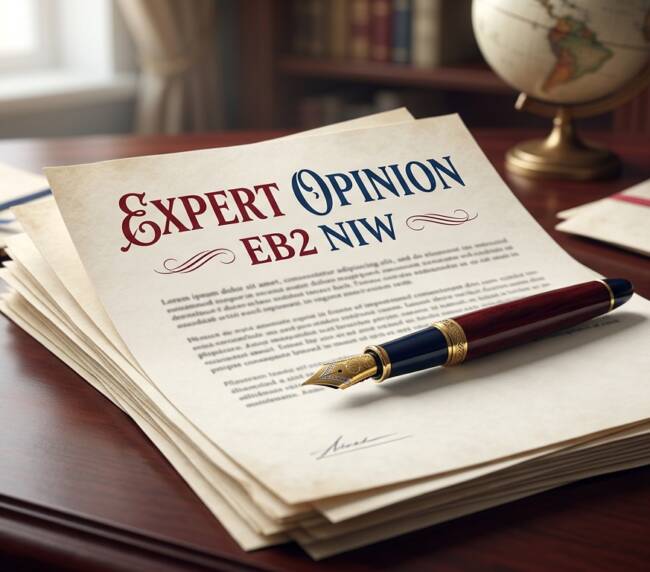 EB2 NIW expert opinion letter