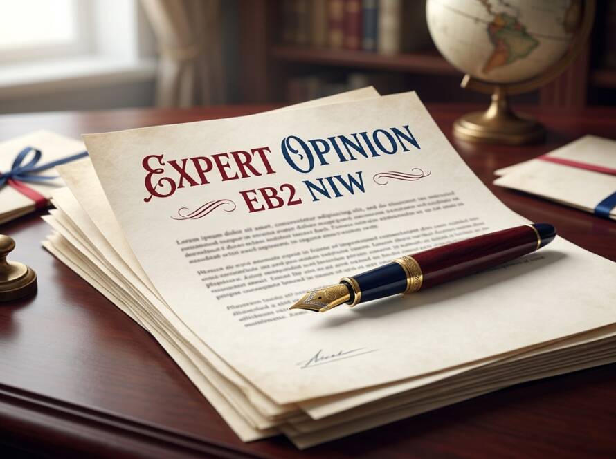 EB2 NIW expert opinion letter