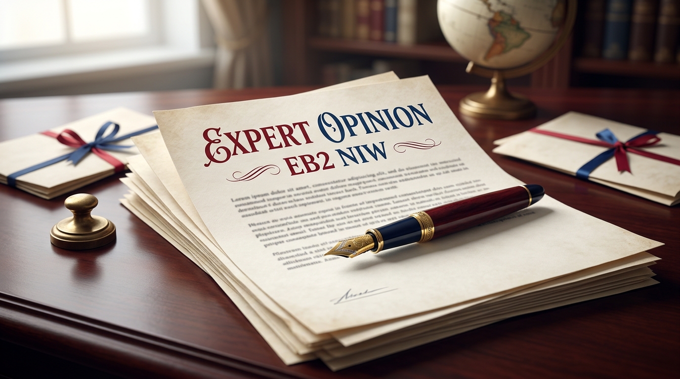 EB2 NIW expert opinion letter